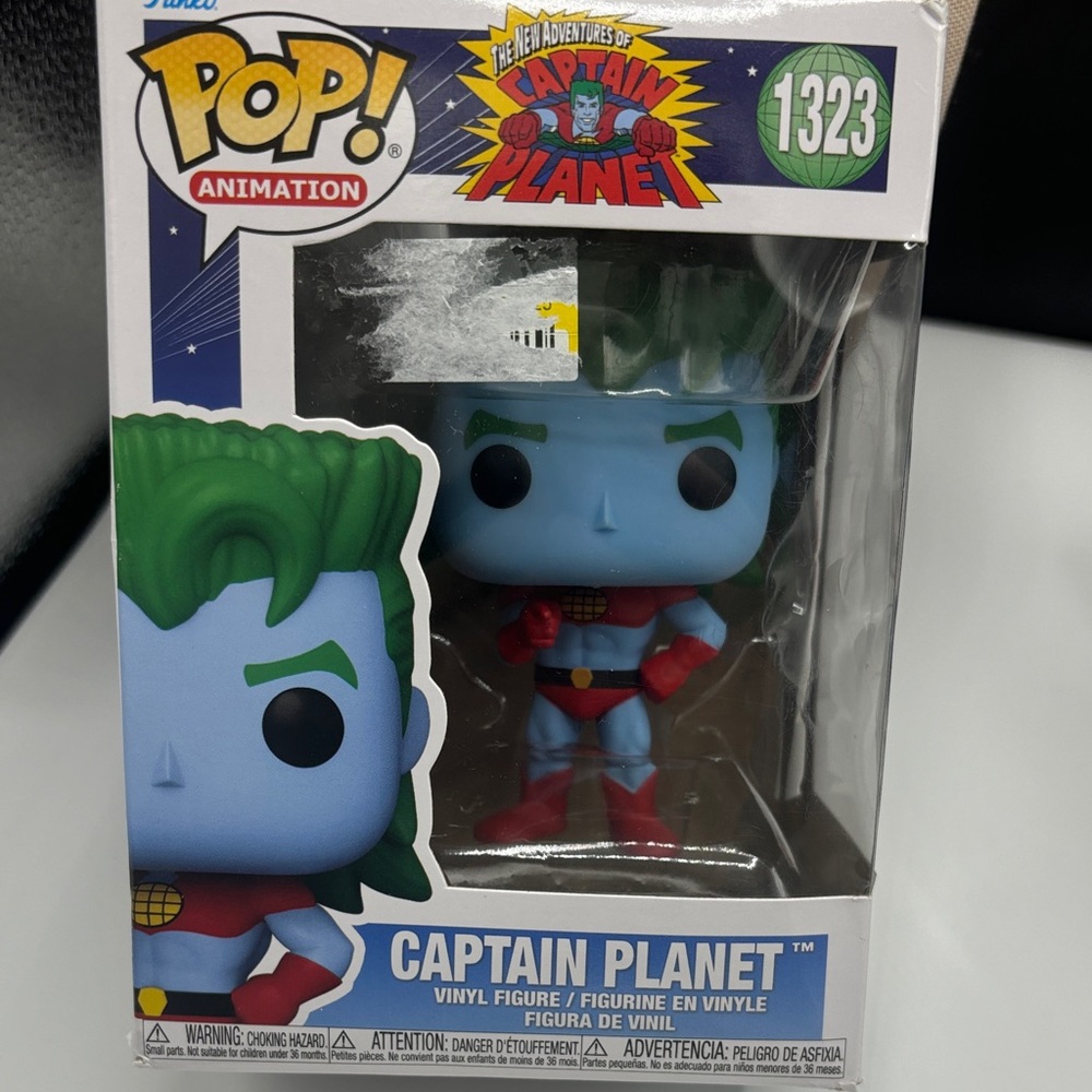 Funko Captain Planet Vinyl Figure - Blue, Green & Red